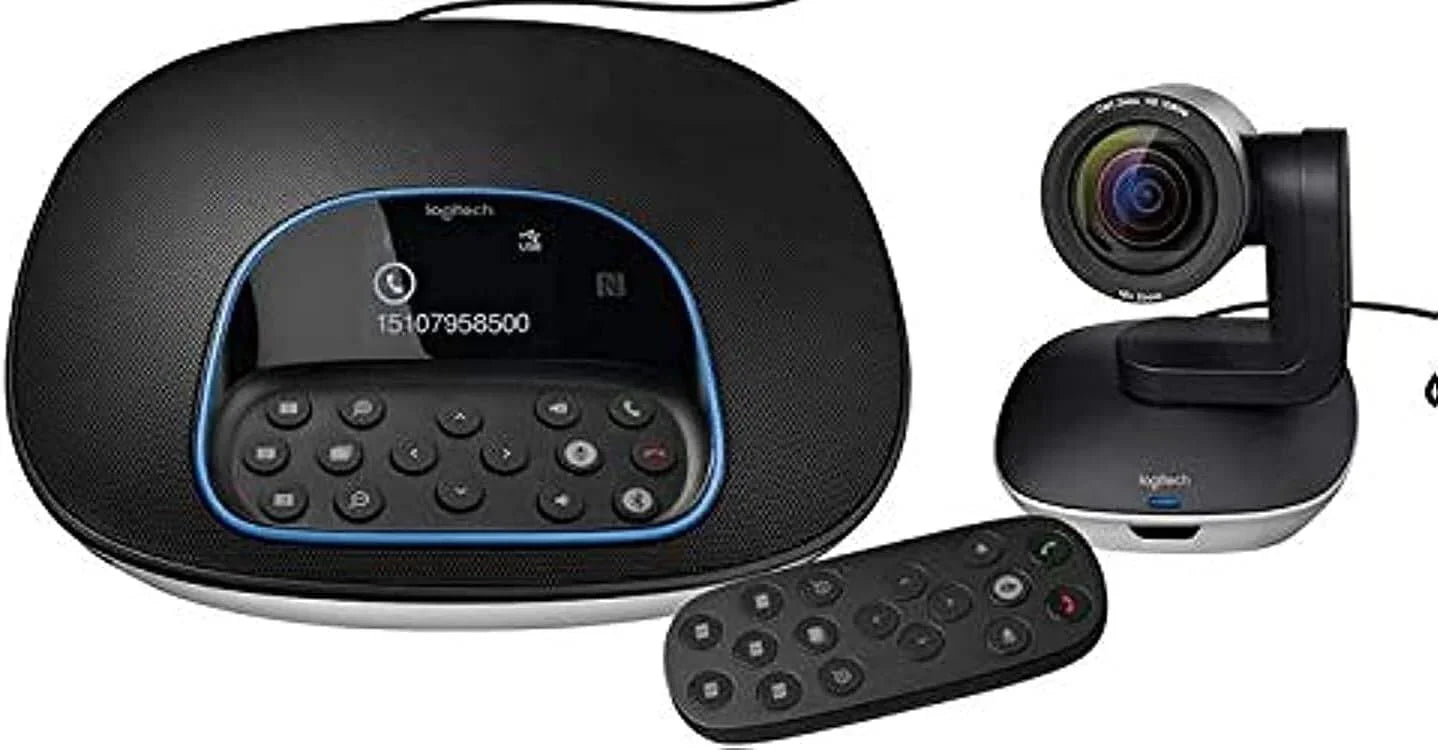 Logitech Group Video conference Webcam system Black - eBuy UAE
